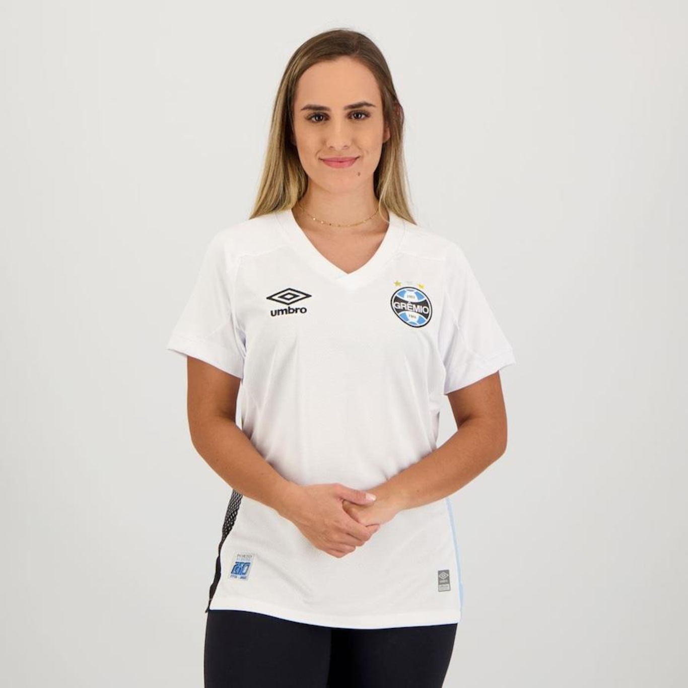 Camisa do Grêmio II 22 Torcedora Umbro - Feminina - Foto 1