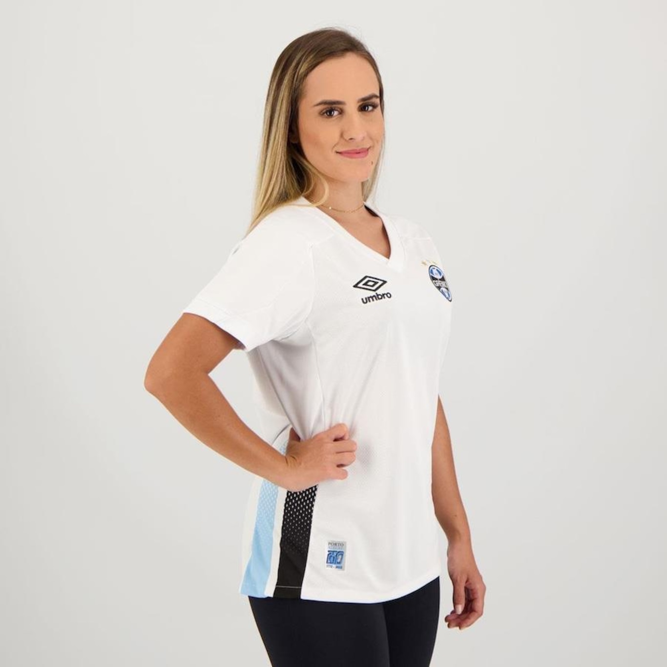 Camisa do Grêmio II 22 Torcedora Umbro - Feminina - Foto 2