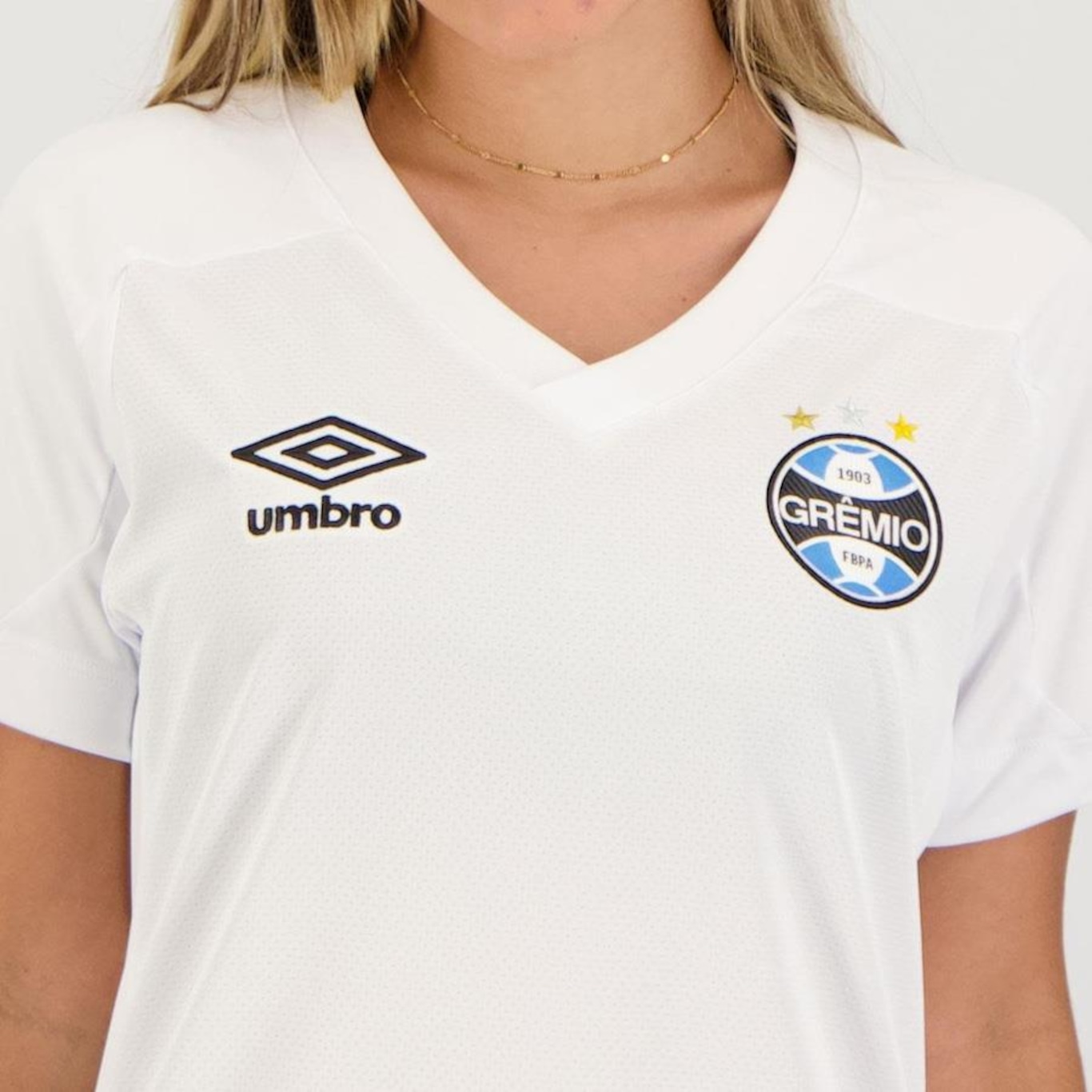 Camisa do Grêmio II 22 Torcedora Umbro - Feminina - Foto 4