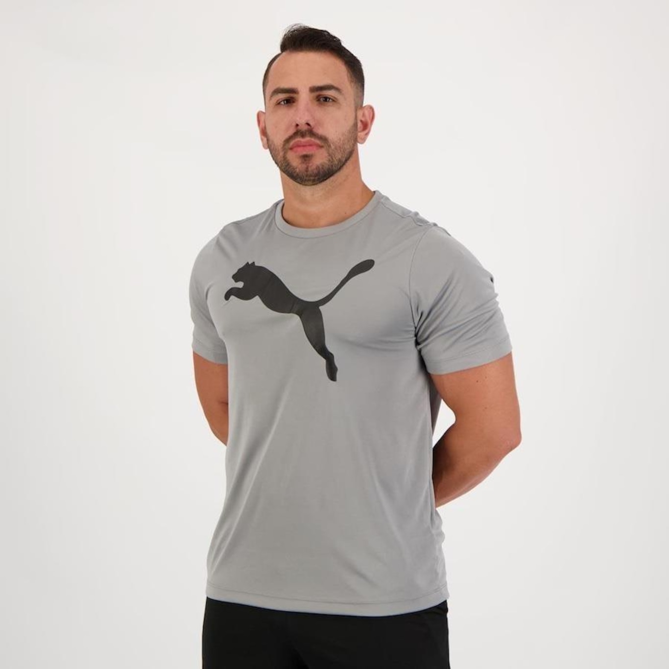 Camiseta Puma Active Big Logo 22 - Masculina - Foto 2