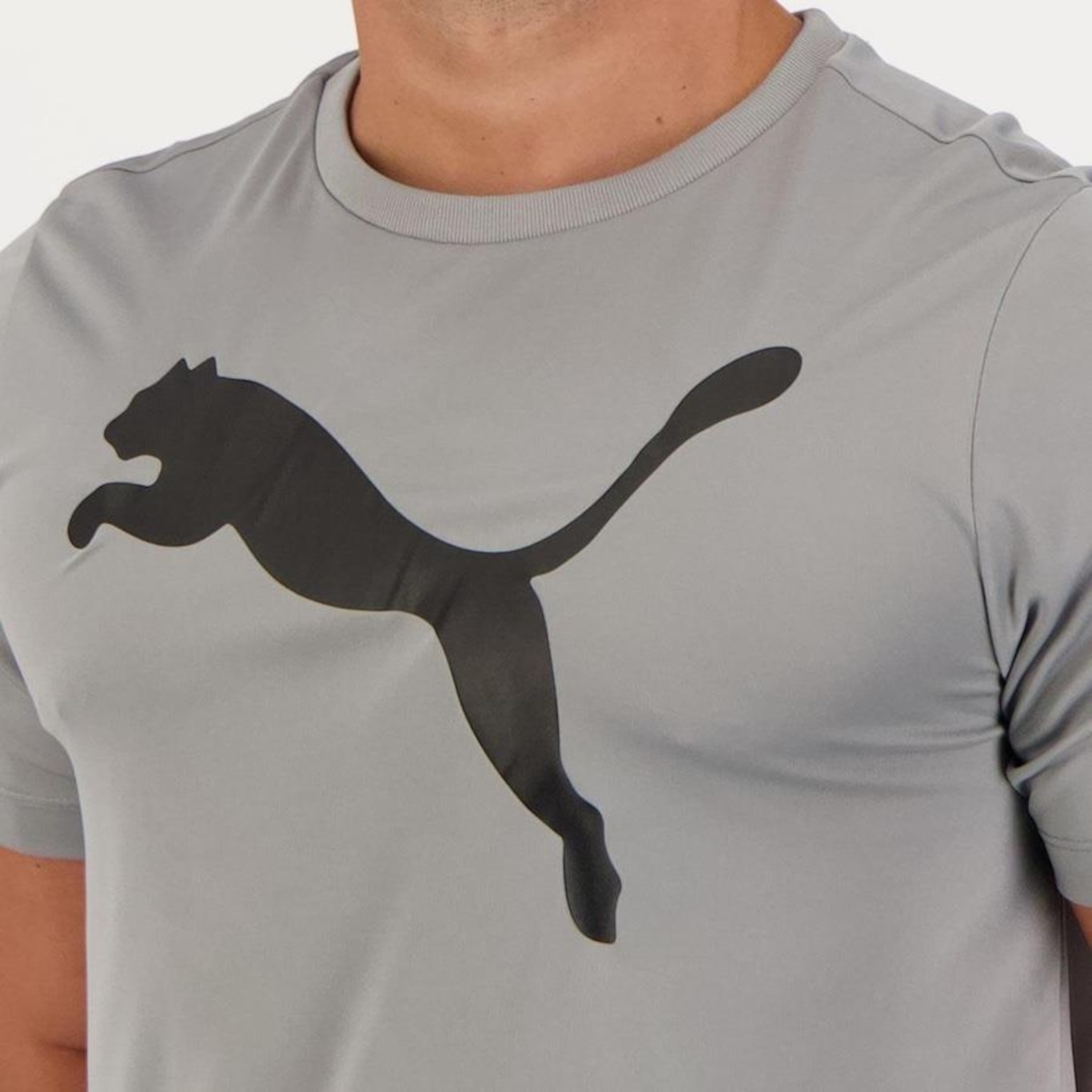 Camiseta Puma Active Big Logo 22 - Masculina - Foto 4