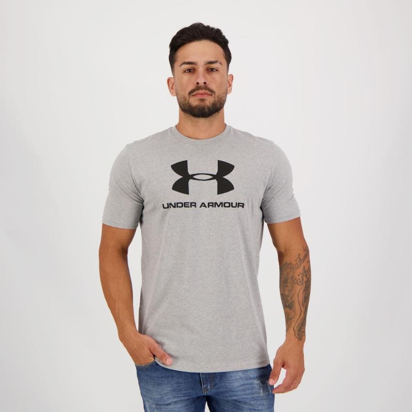 Camiseta Under Armour Sportstyle Logo II - Masculina - Foto 1