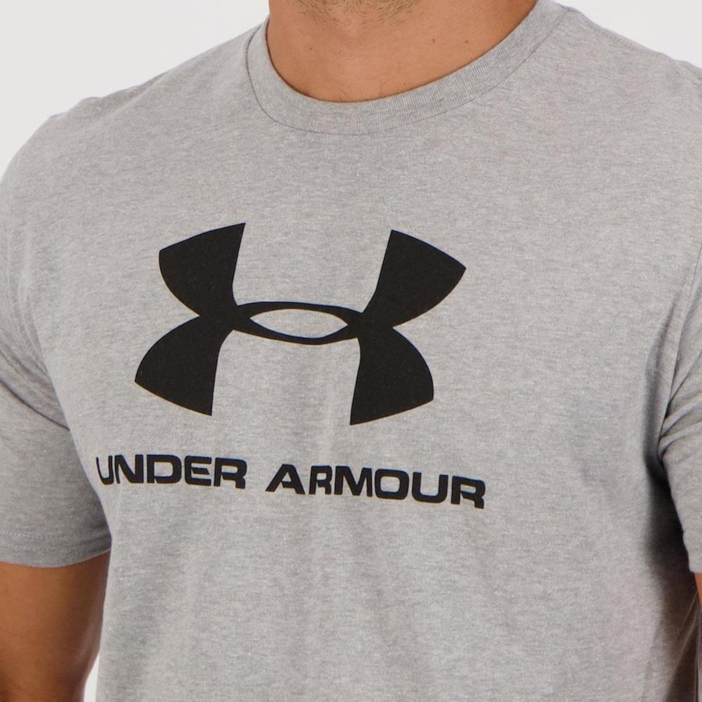 Camiseta Under Armour Sportstyle Logo II - Masculina - Foto 4