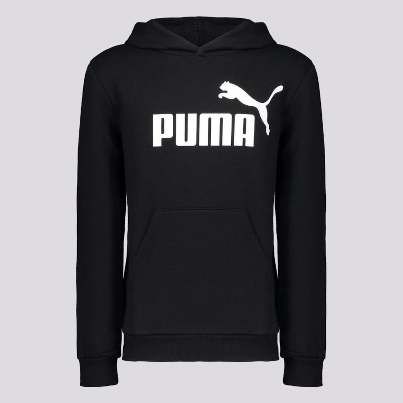 Blusão de Moletom Puma Big Hoodie - Infantil - Foto 1