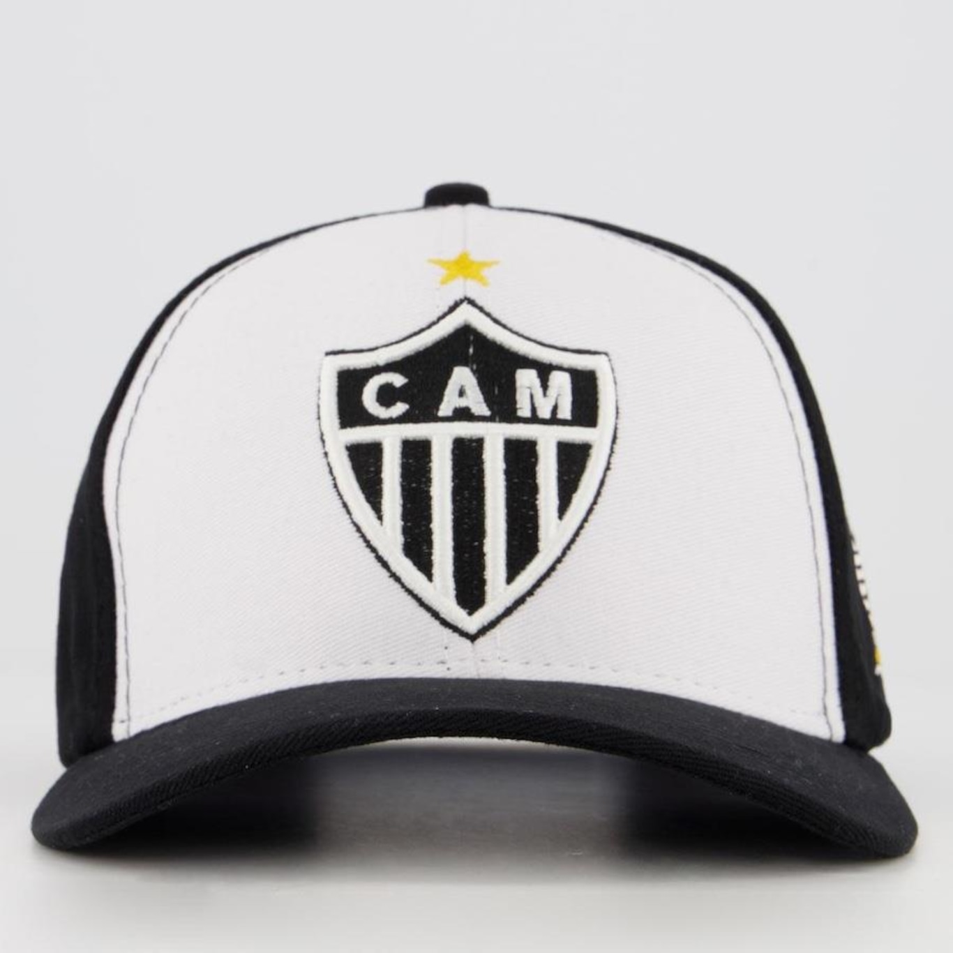 Boné Aba Curva Atlético Mineiro Escudo - Snapback - Adulto - Foto 2