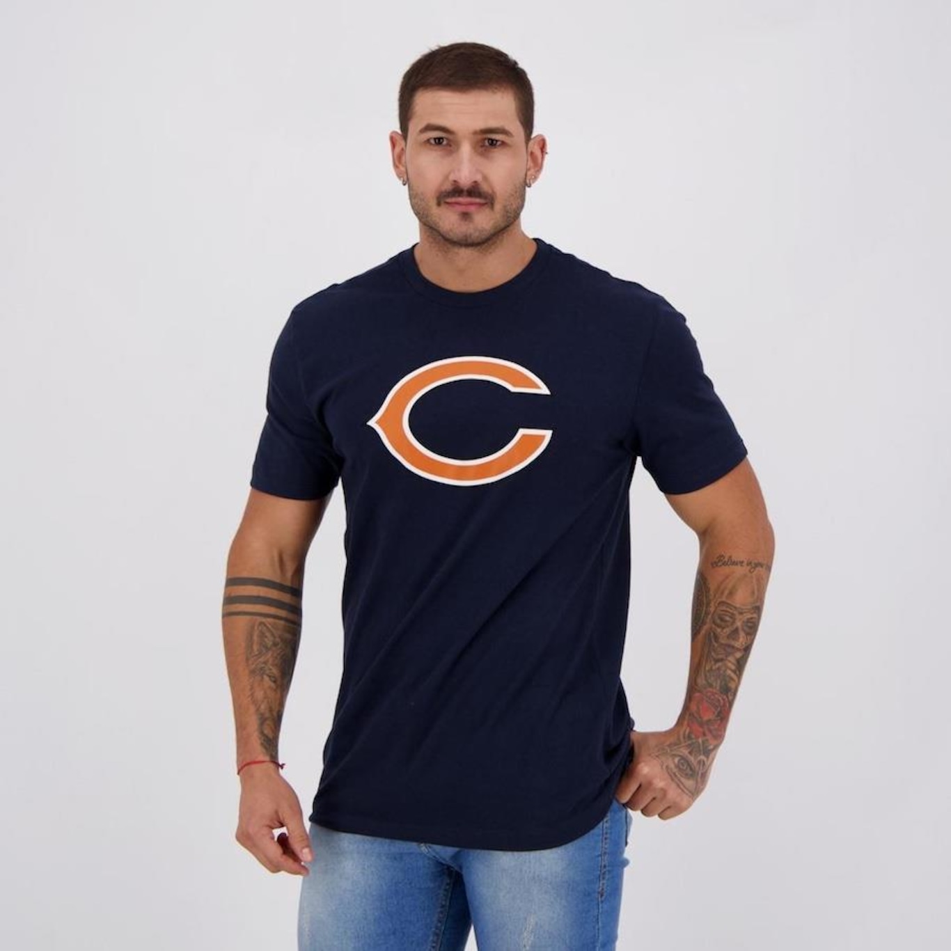 Camiseta New Era NFL Chicago Bears - Masculina - Foto 2