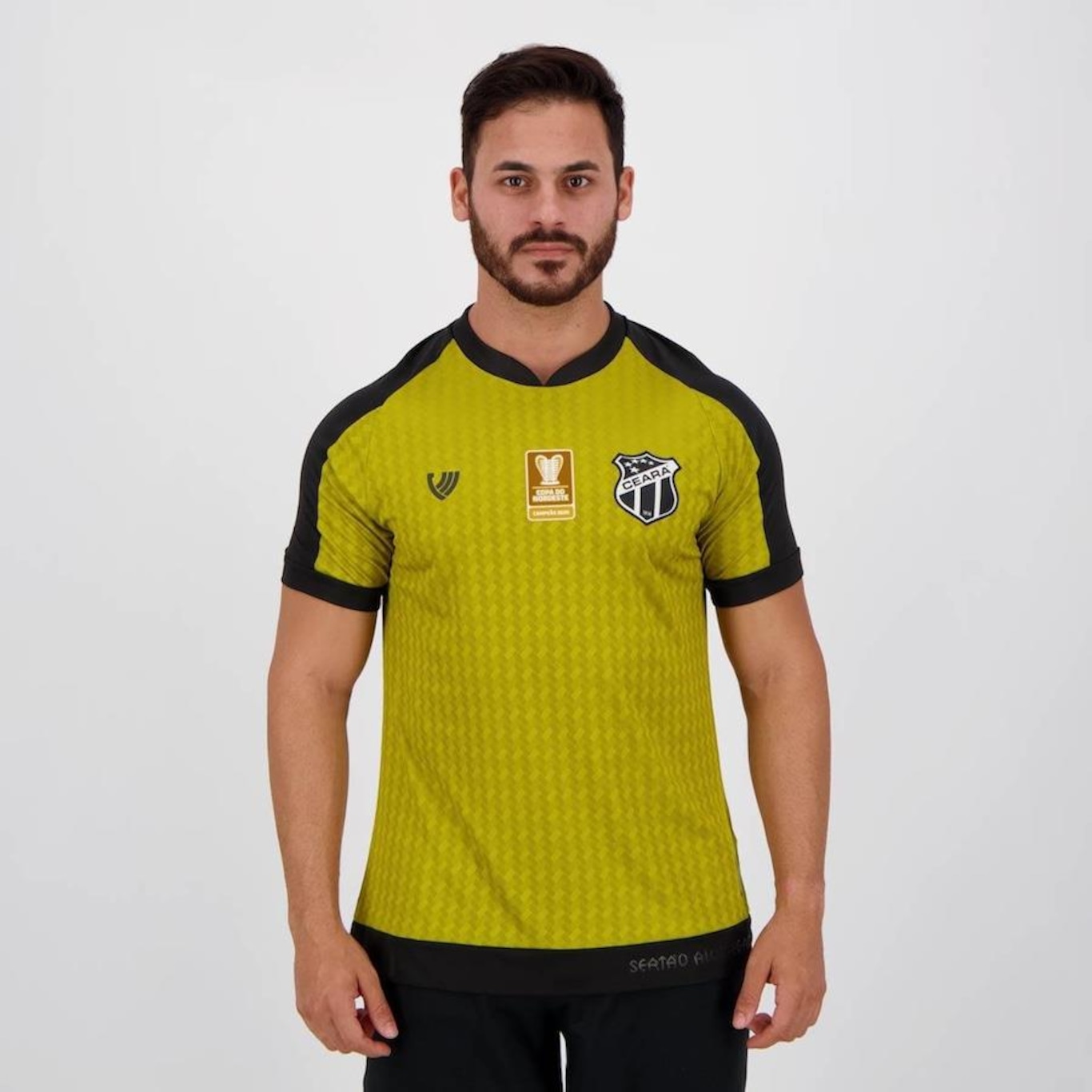 Camisa Vozão Ceará Copa do Nordeste Goleiro 2021 - Masculina