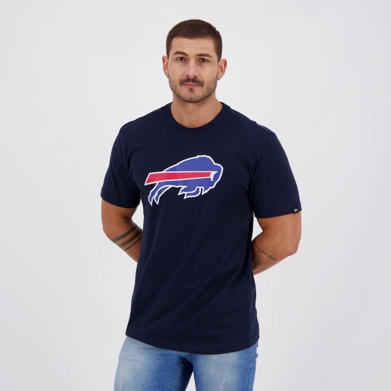 Camiseta New Era NFL Buffalo Bills - Masculina - Foto 5