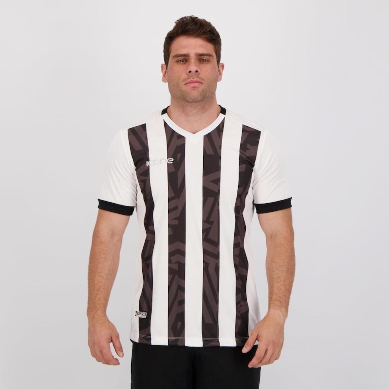 Camisa Ícone Sports Stripe - Masculina - Foto 1