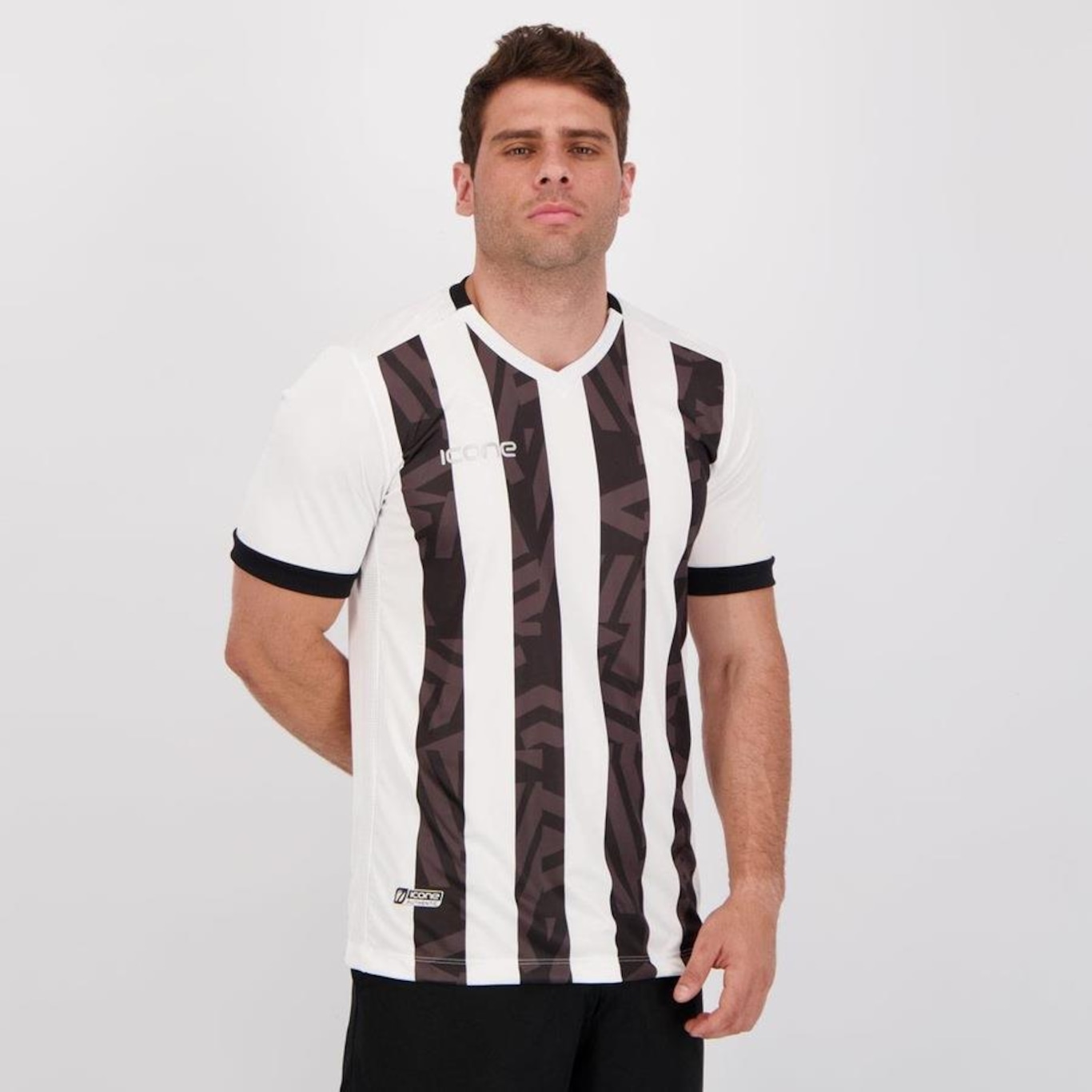 Camisa Ícone Sports Stripe - Masculina - Foto 3