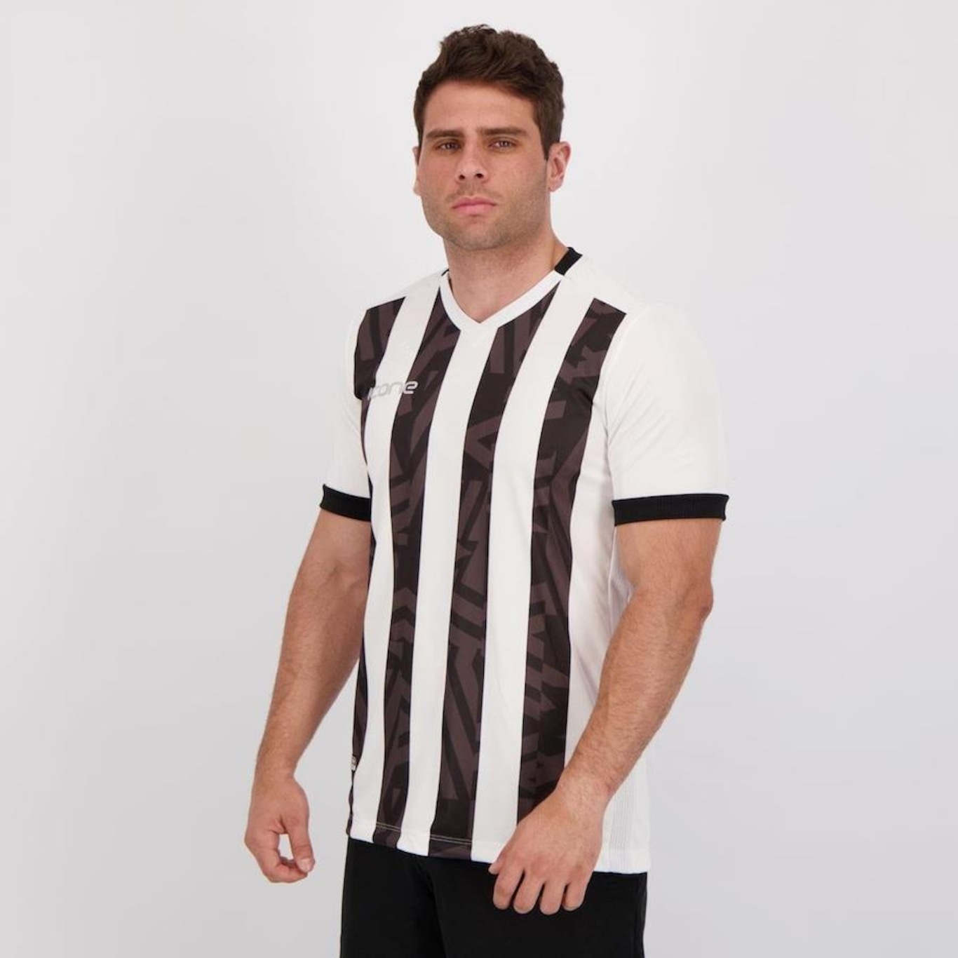 Camisa Ícone Sports Stripe - Masculina - Foto 4