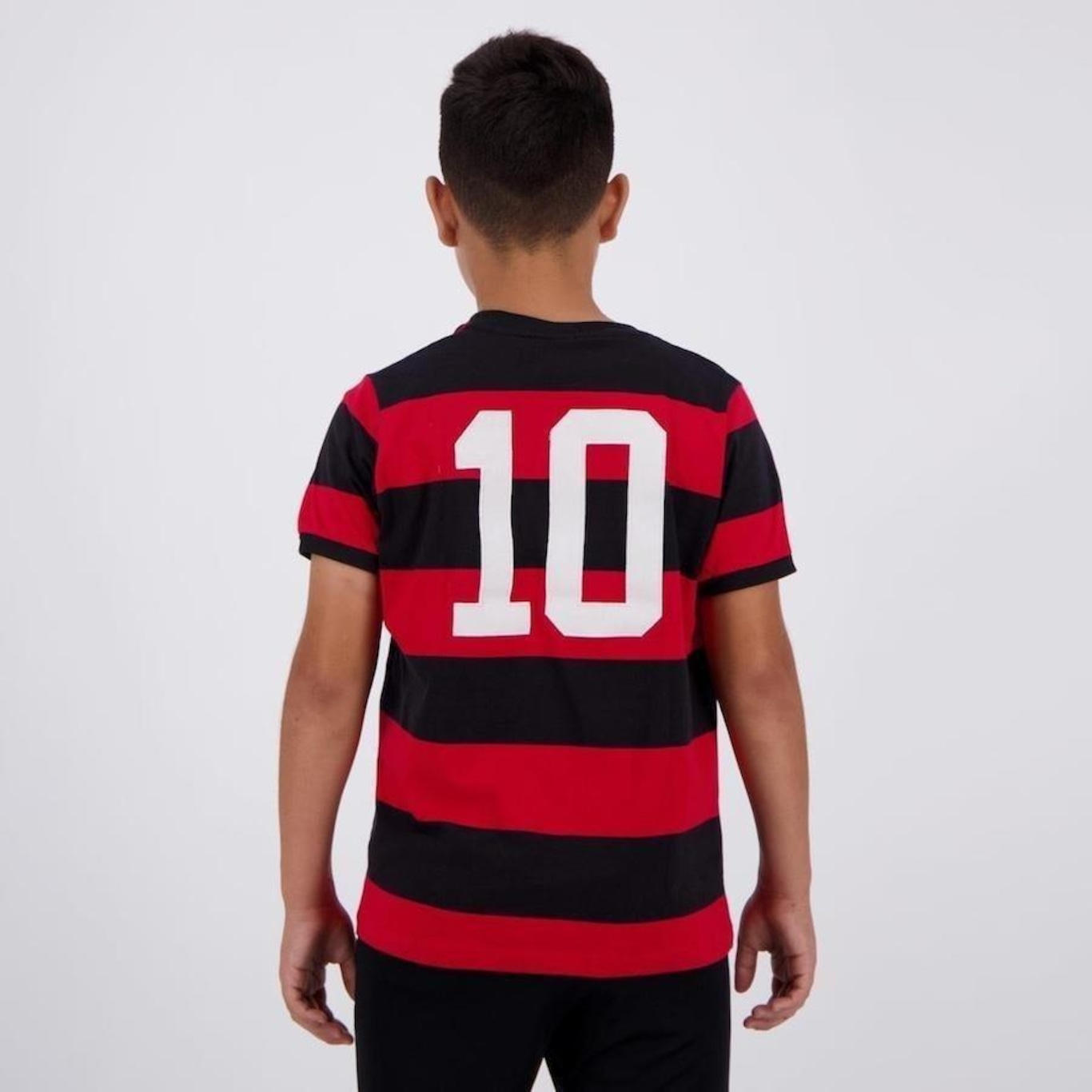 Camisa do Flamengo Flatri Zico - Infantil - Foto 3