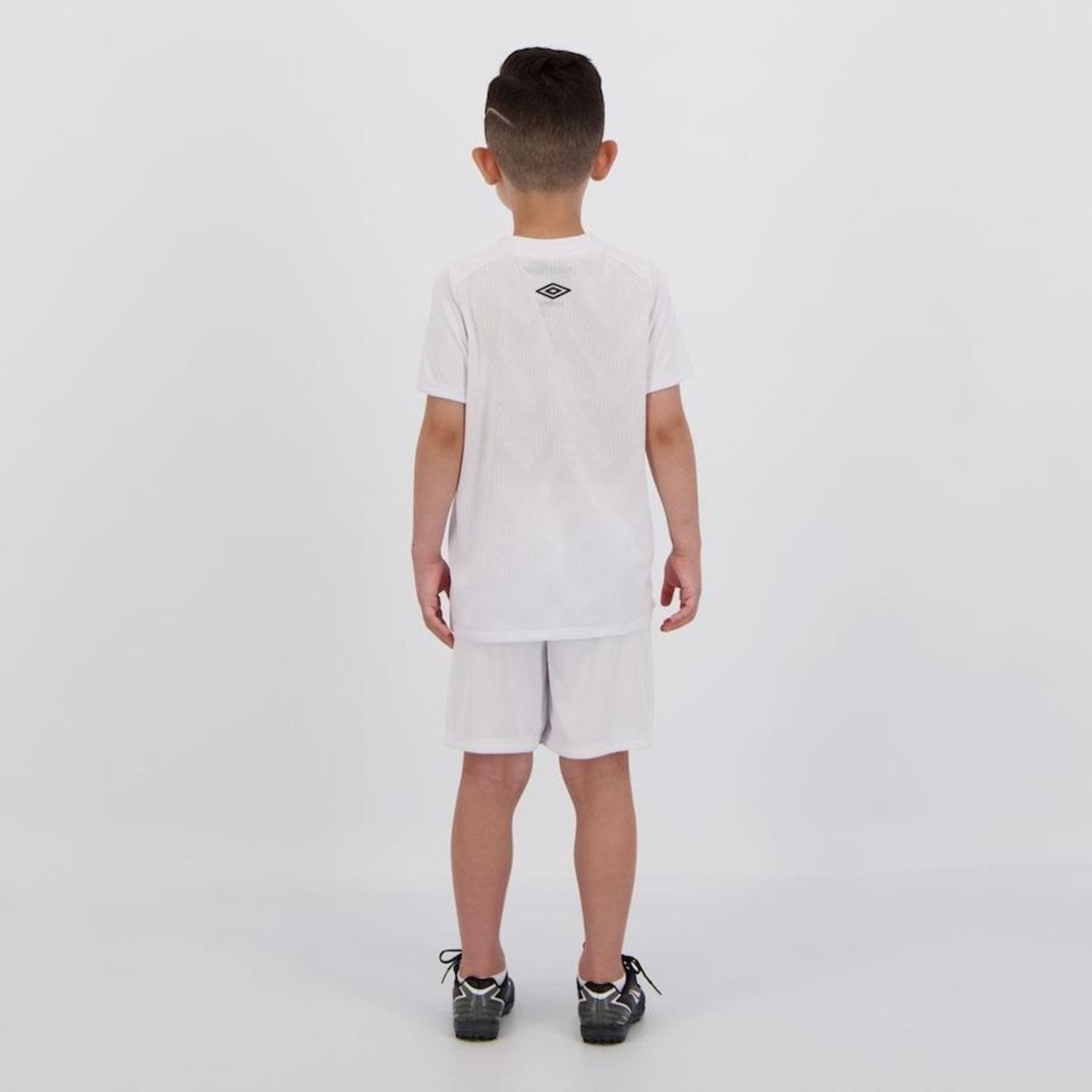 Kit de Uniforme do Santos Umbro I 2021 - Infantil - Foto 3