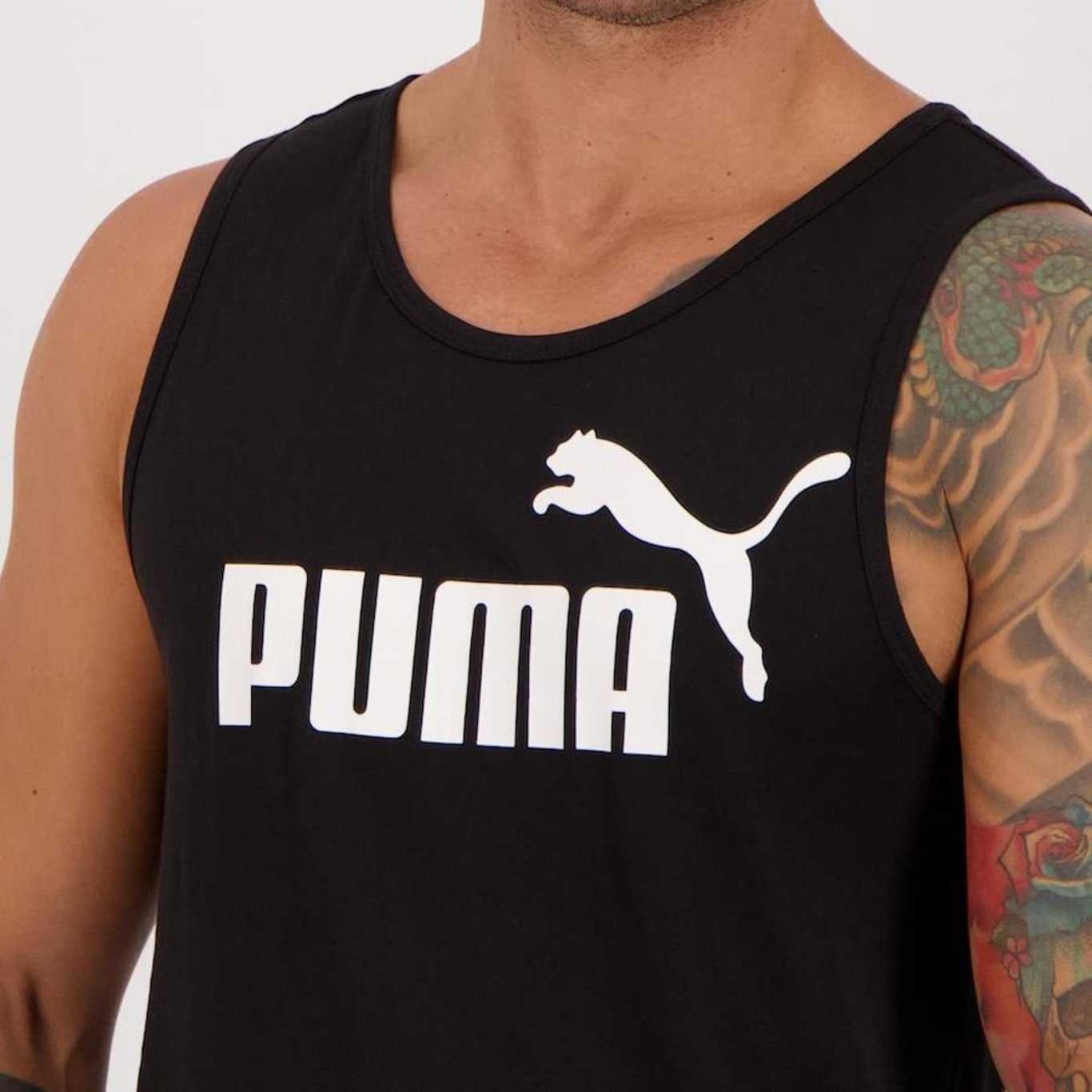 Camiseta Regata Puma ESS - Masculina - Foto 4