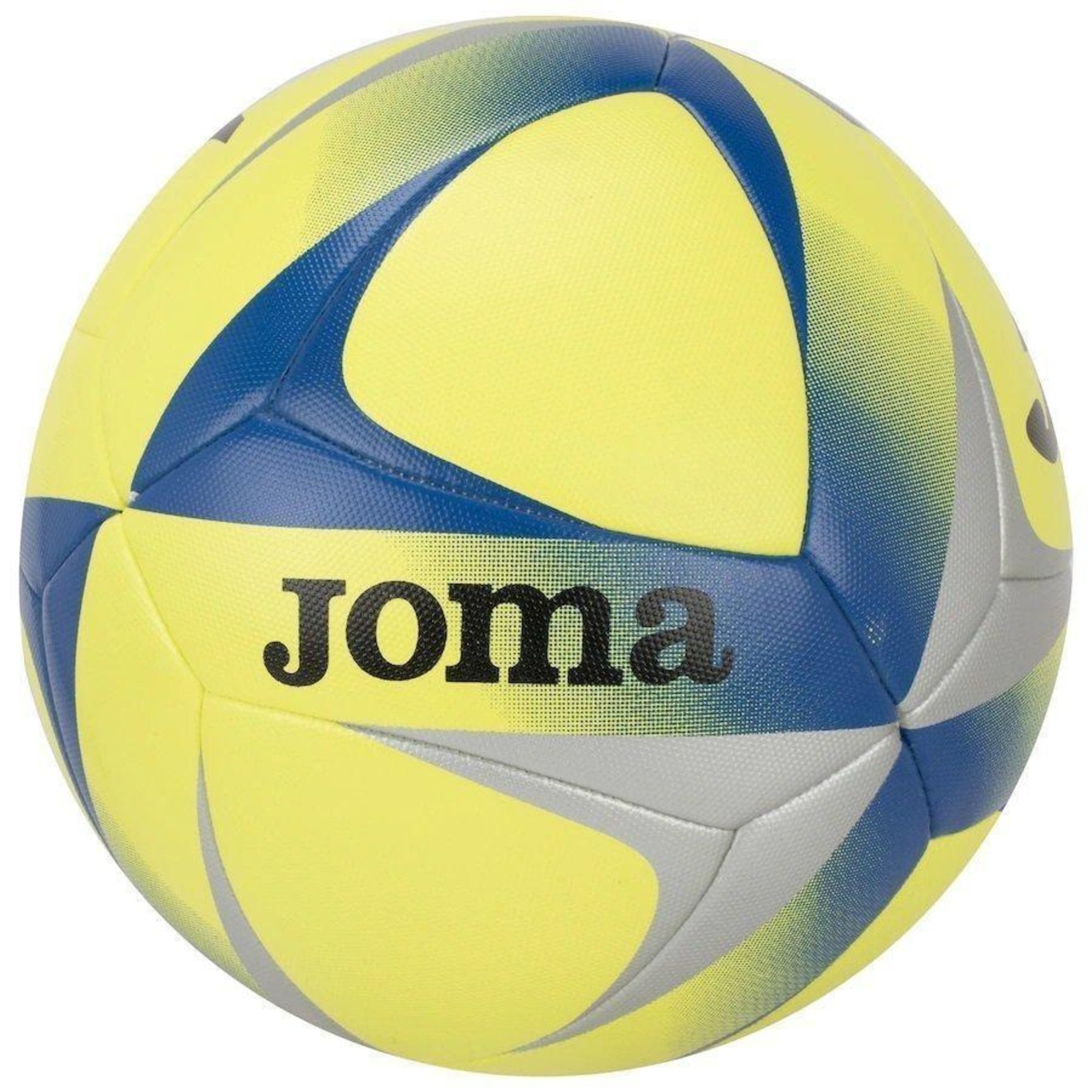 BOLA DE FUTSAL CN AGUILA LNFS TAMANHO 62 AMARELO PRETO E AZUL JOMA