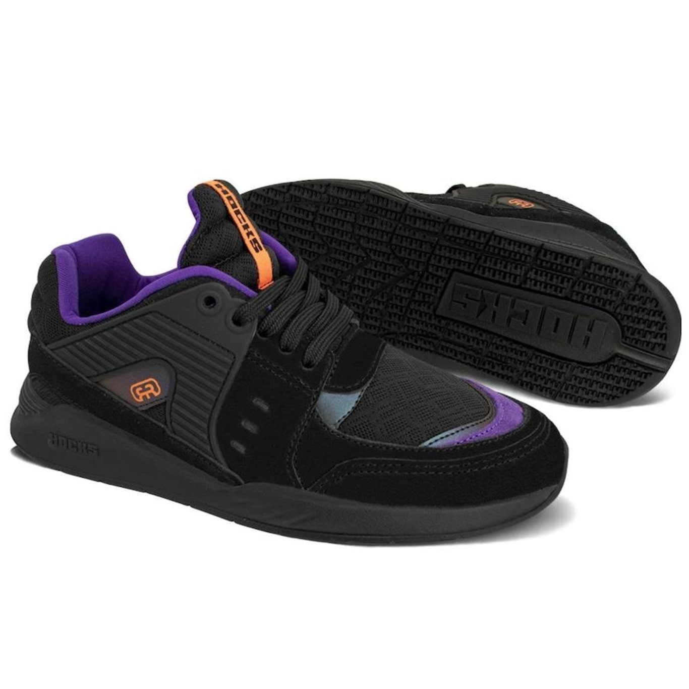 Tênis Hocks Pulsus Black Purpura - Adulto - Foto 3