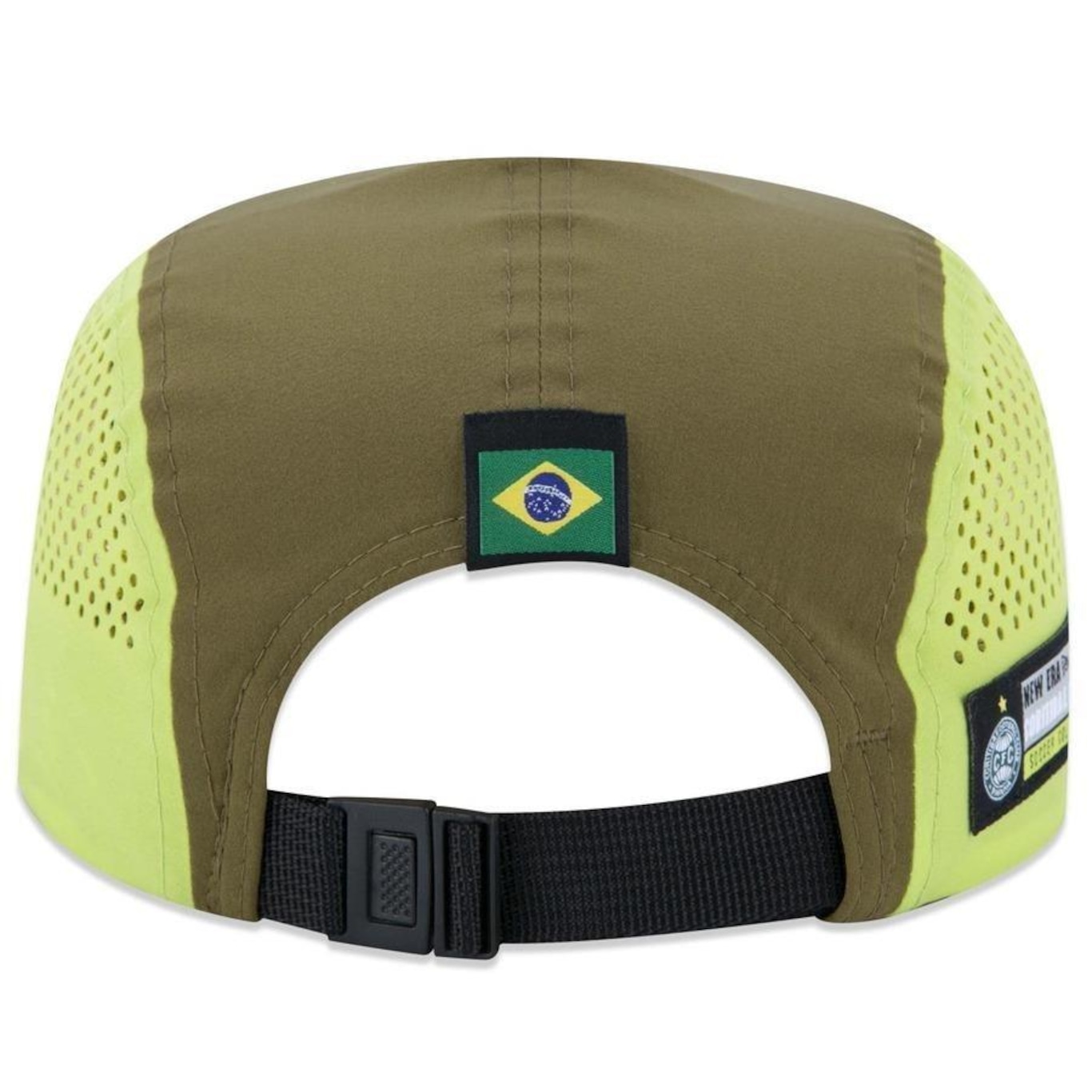 Bone Aba Reta New Era Camper Futebol Coritiba - Strapback - Adulto - Foto 4