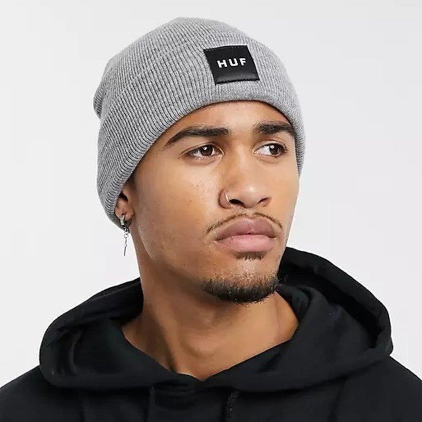 Touca Gorro HUF Essentials Box Logo - Masculino - Foto 3