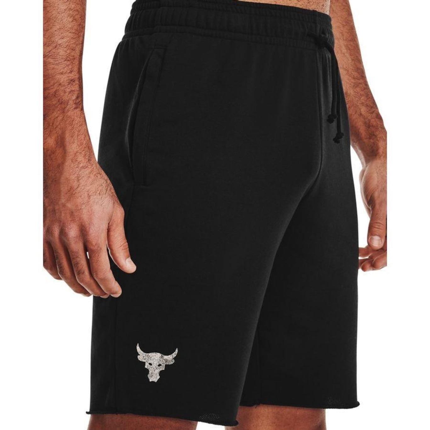 Shorts Under Armour Project Rock Terry - Masculino - Foto 5