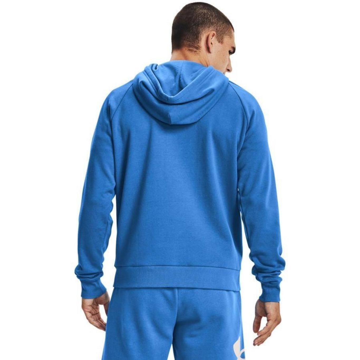 Blusão de Moletom com Capuz Under Armour Rival Fleece Big Logo HD - Masculino - Foto 5