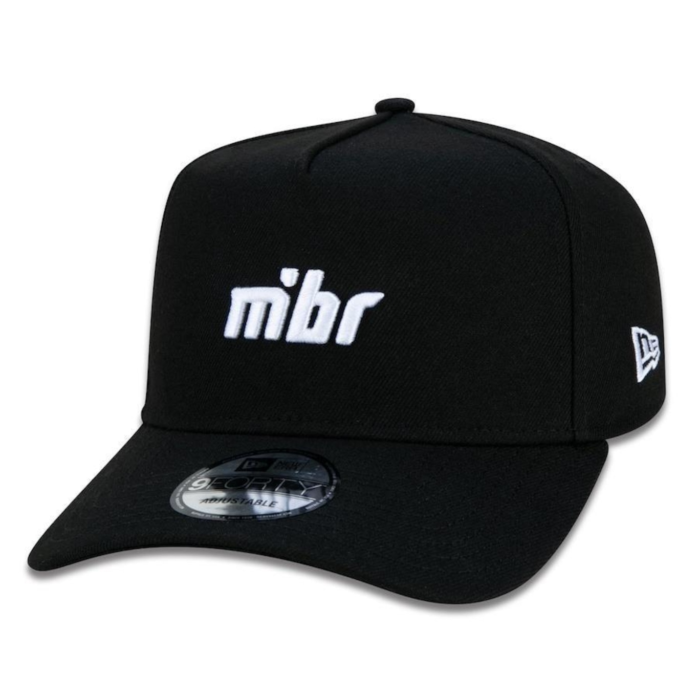 Boné Aba Curva New Era 9Forty A-Frame MIBR Made In Brazil - Snapback - Adulto - Foto 1