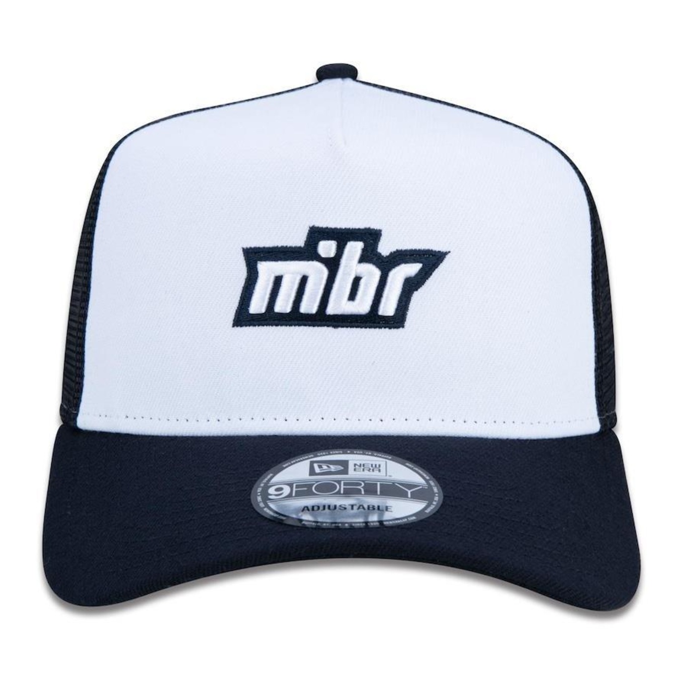 Boné Aba Curva New Era 9Forty A-Frame Trucker MIBR Made In Brazil - Snapback - Adulto - Foto 2