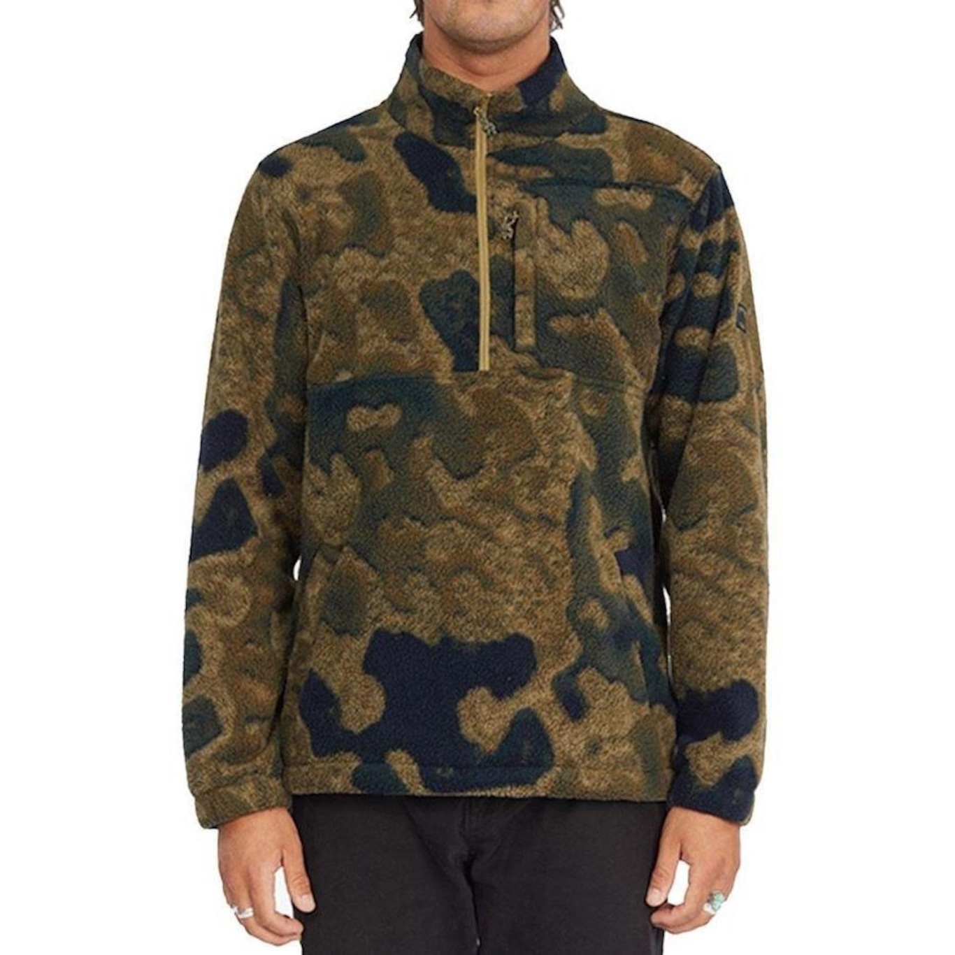 Blusão Sem Capuz Billabong Boundary Mock N Highland - Masculina - Foto 1