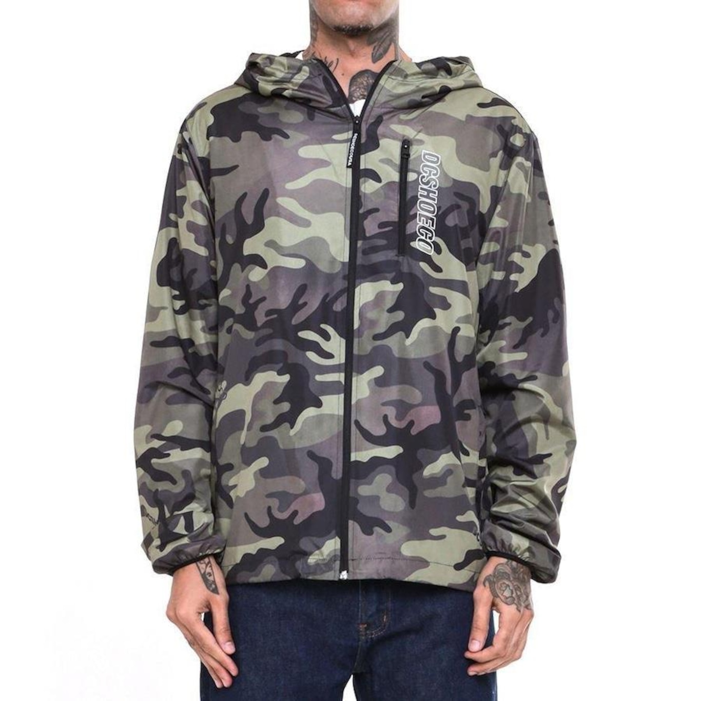 Jaqueta DC Shoes Dagup Print Camo - Masculina - Foto 1