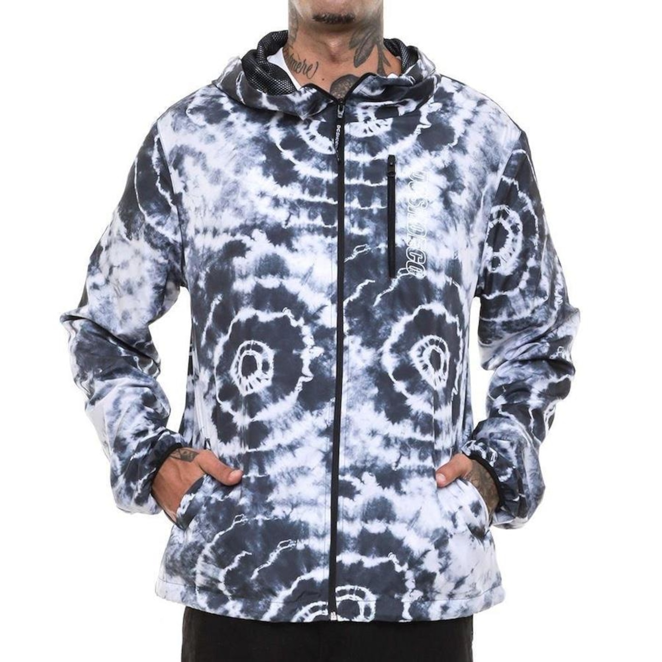 Jaqueta DC Shoes Dagup Print Marble - Masculina - Foto 1