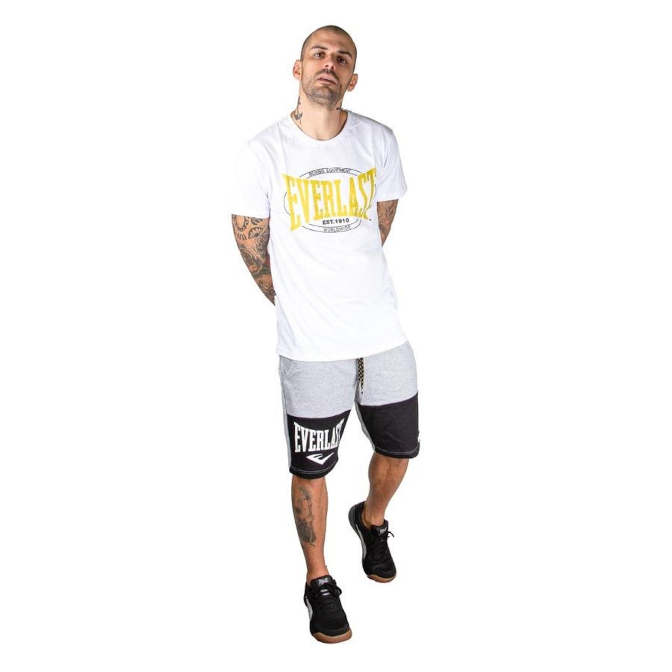 Camiseta Everlast Relevo Metalizado - Masculina - Foto 5