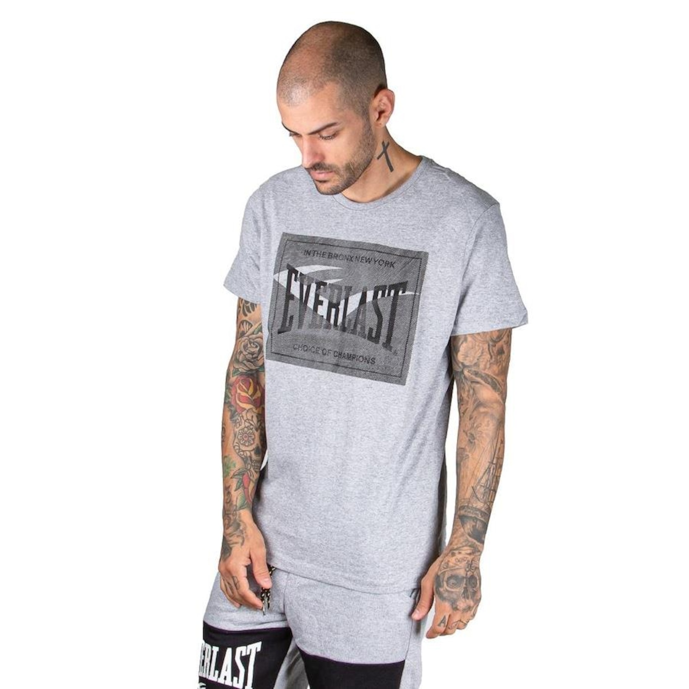 Camiseta Básica Careca Everlast - Masculina - Foto 3