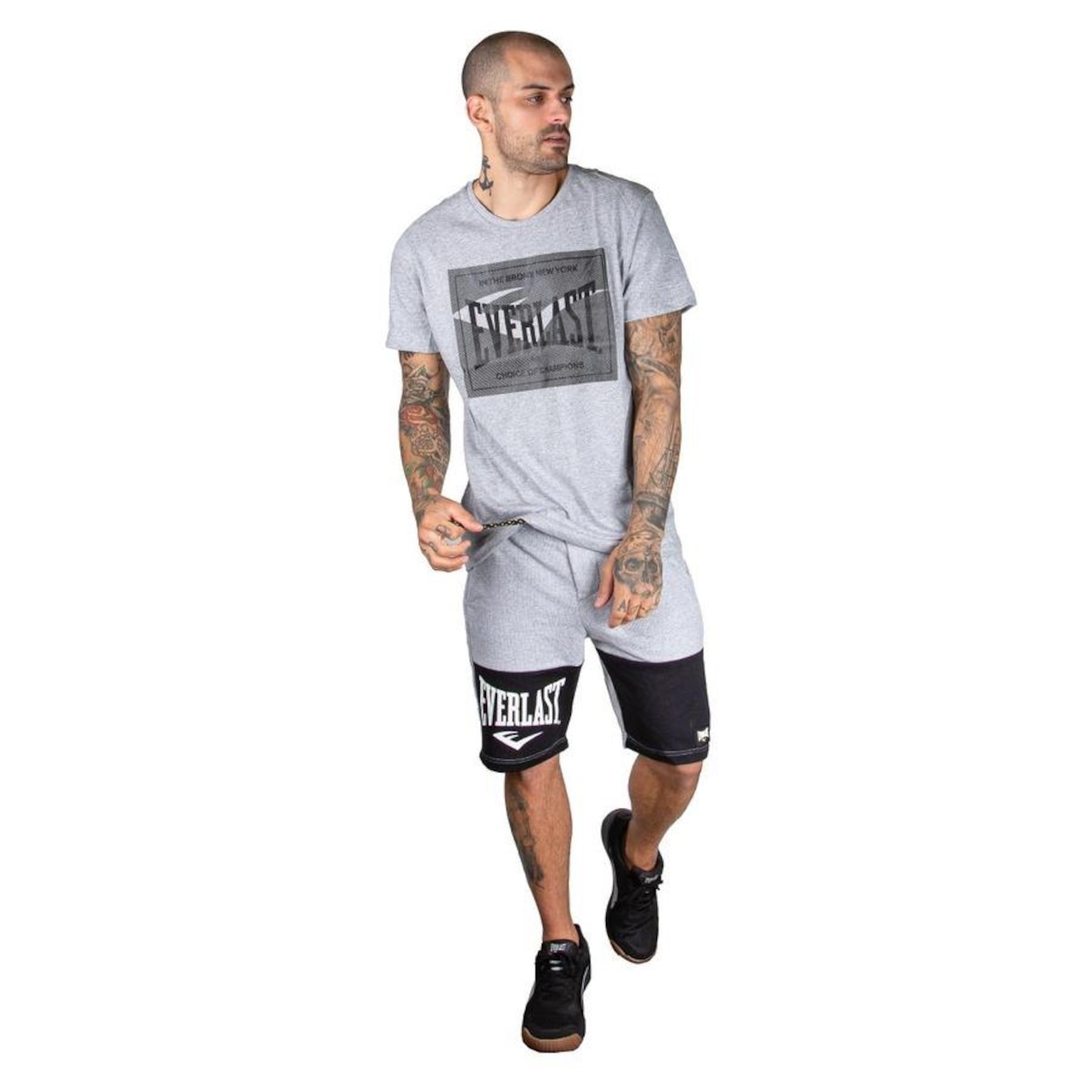 Camiseta Básica Careca Everlast - Masculina - Foto 5