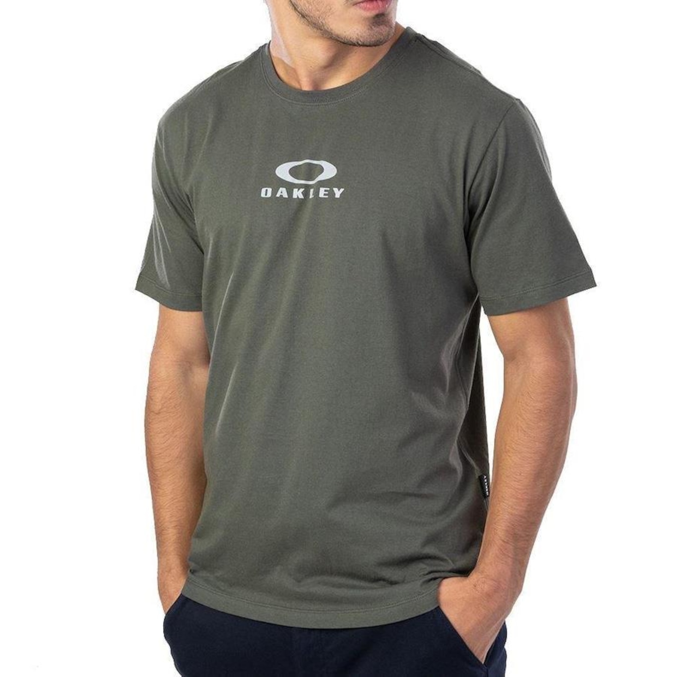 Camiseta Oakley Bark New - Masculina - Foto 1