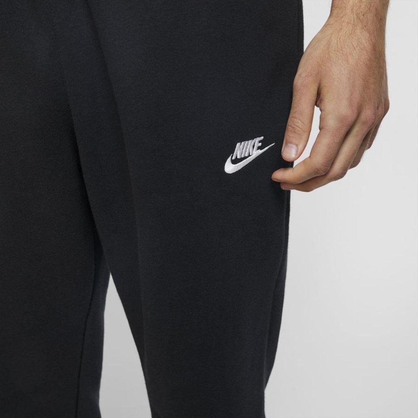 Calça Nike Sportswear Club Fleece Masculina - Preta - Bayard Esportes