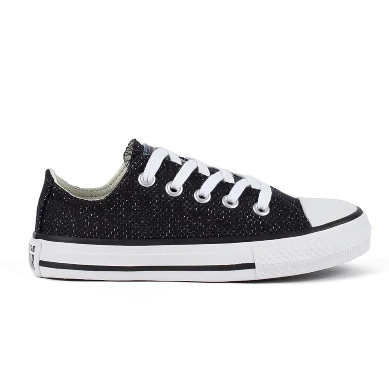 Tênis Converse All Star OX Matte Craft - Preto - Cano Baixo - Vanda Calçados