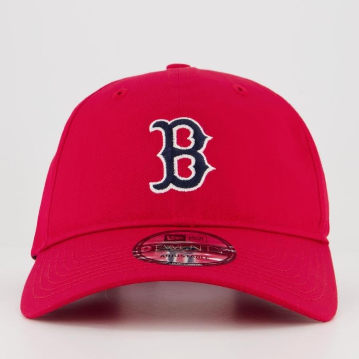 Boné Aba Curva New Era MLB Boston Red Sox 920 - Strapback - Adulto - Foto 2