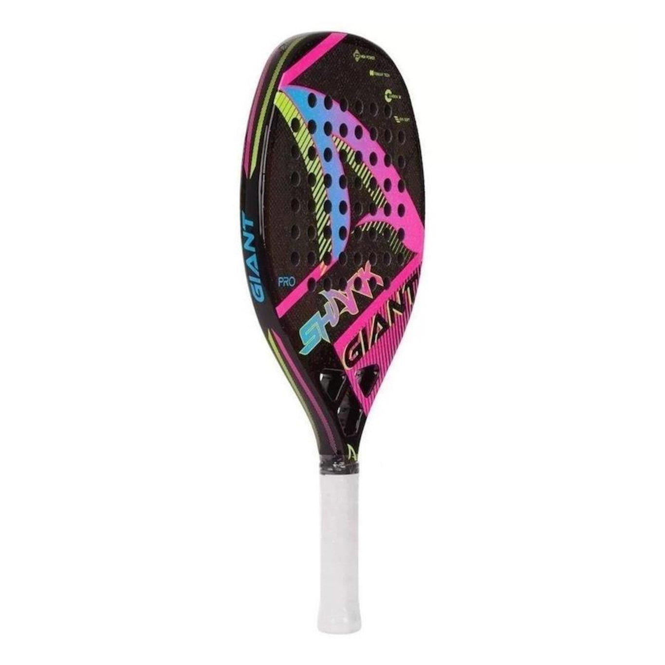 Raquete de Beach Tennis Shark Giant 2022 Carbono 3K - Foto 3