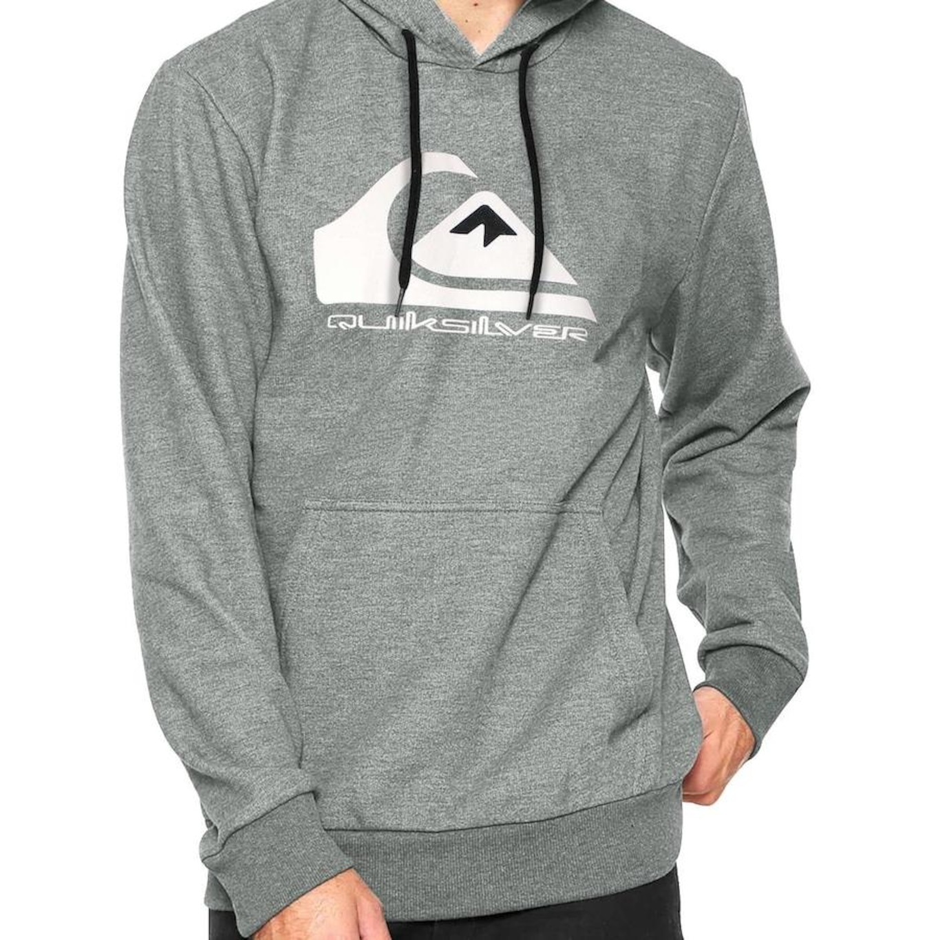 Blusão de Moletom Quiksilver Full - Masculino - Foto 3