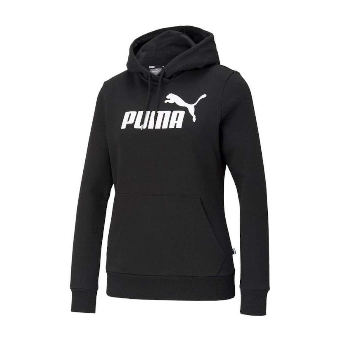 Blusão de Moletom com Capuz Puma Essentials Logo Hoodie - Feminino - Foto 1