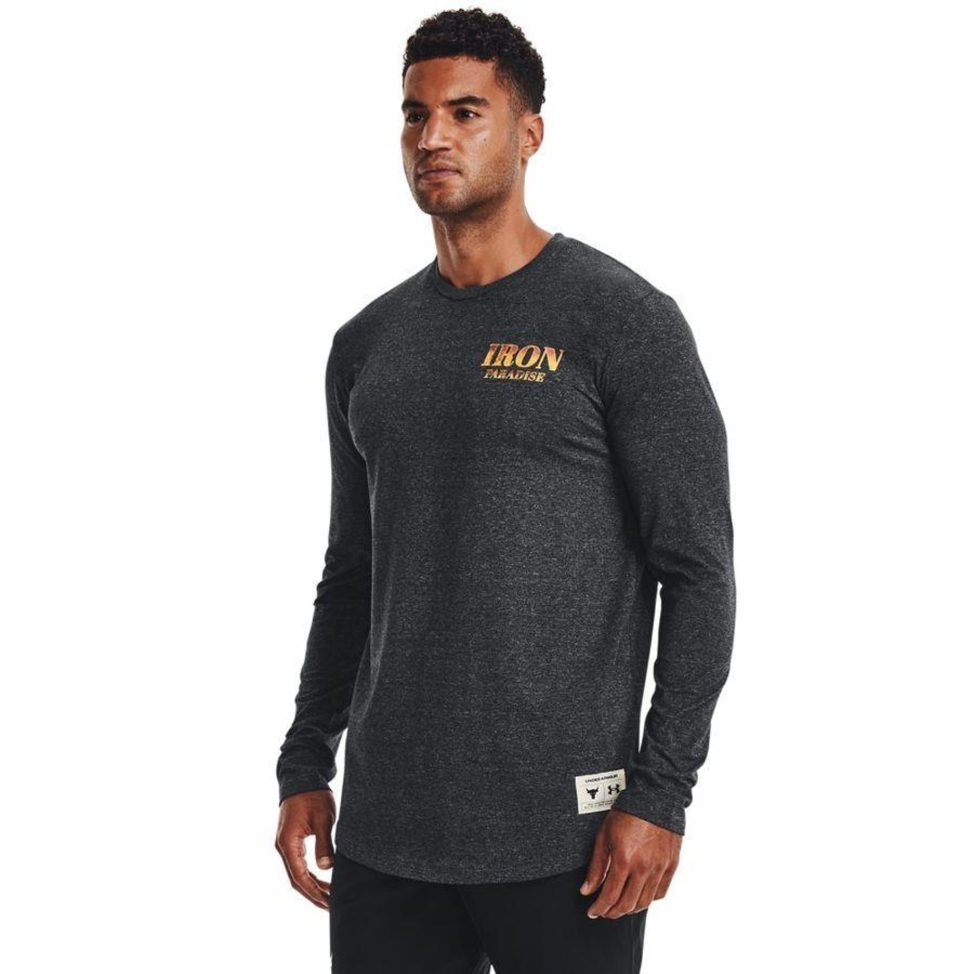 Camiseta Under Armour Project Rock Outlaw Ls - Masculina - Foto 5