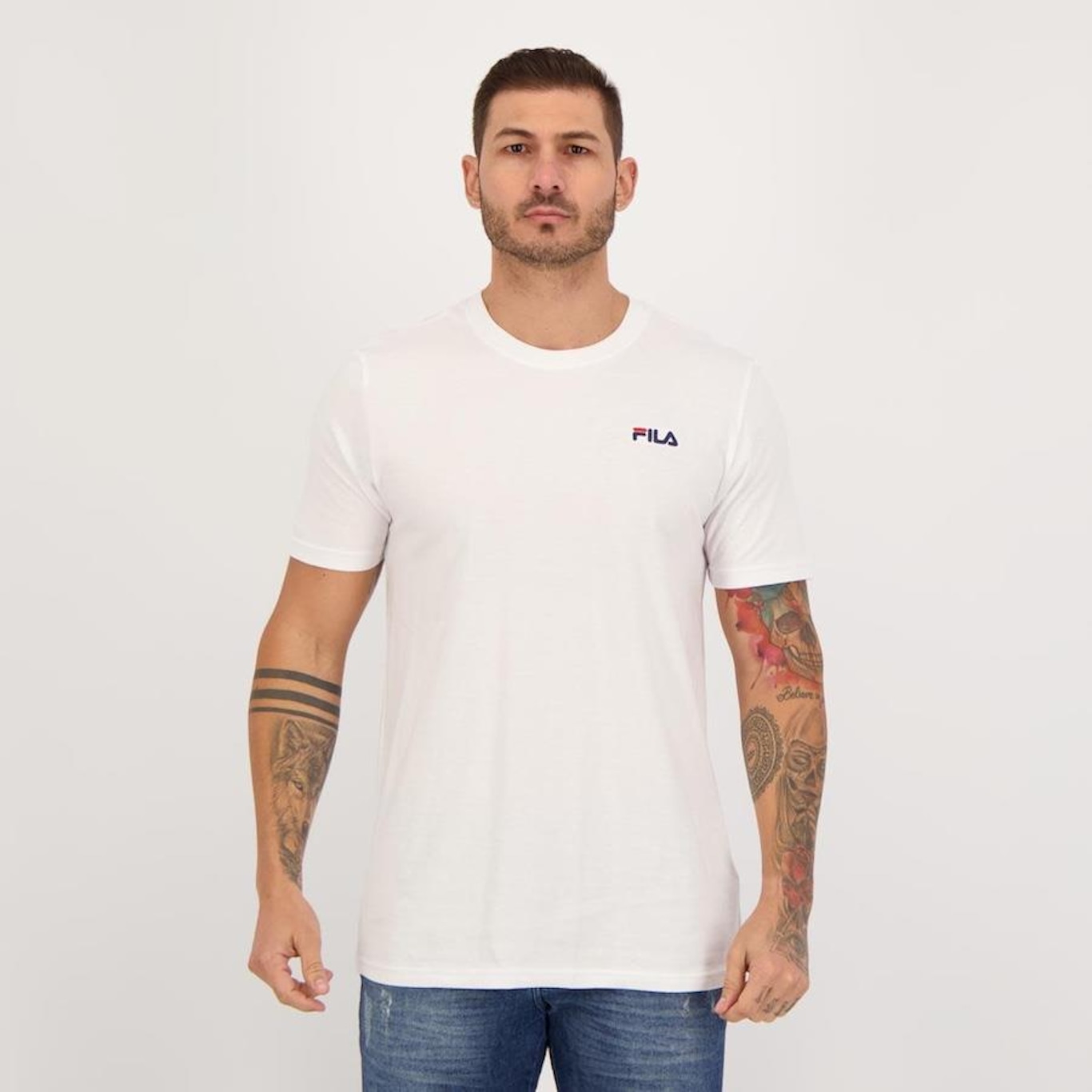 Camiseta Fila Classic - Masculina - Foto 1