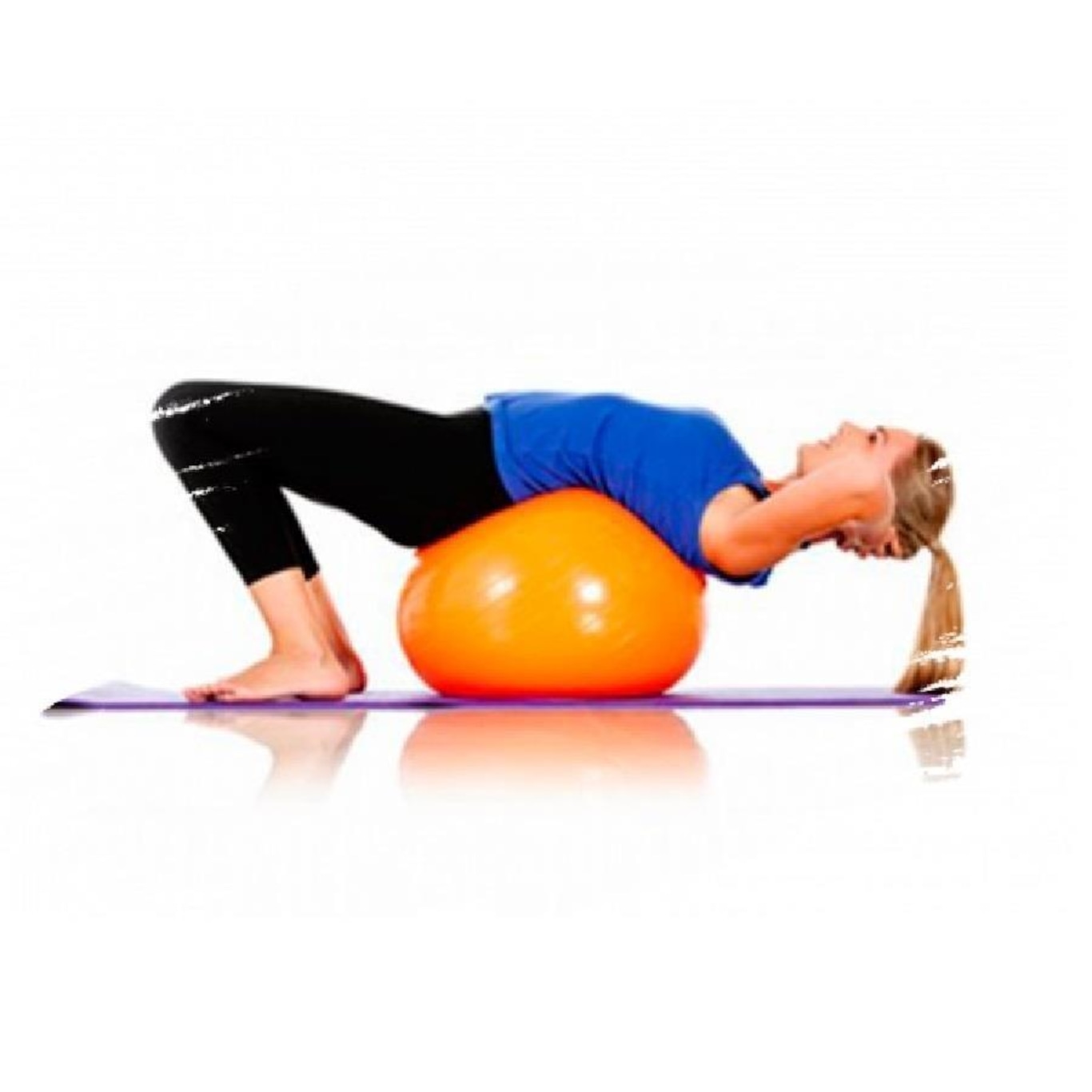 Bola Feijao Peanut Ball Acte Sports - T22  Pilates e Yoga - com Bomba de Ar - Foto 3