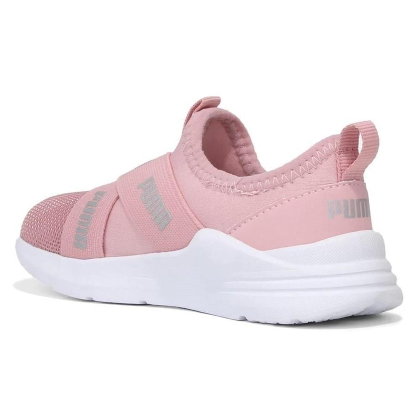 Tênis Puma Wired Run Slip-On - Infantil - Foto 2