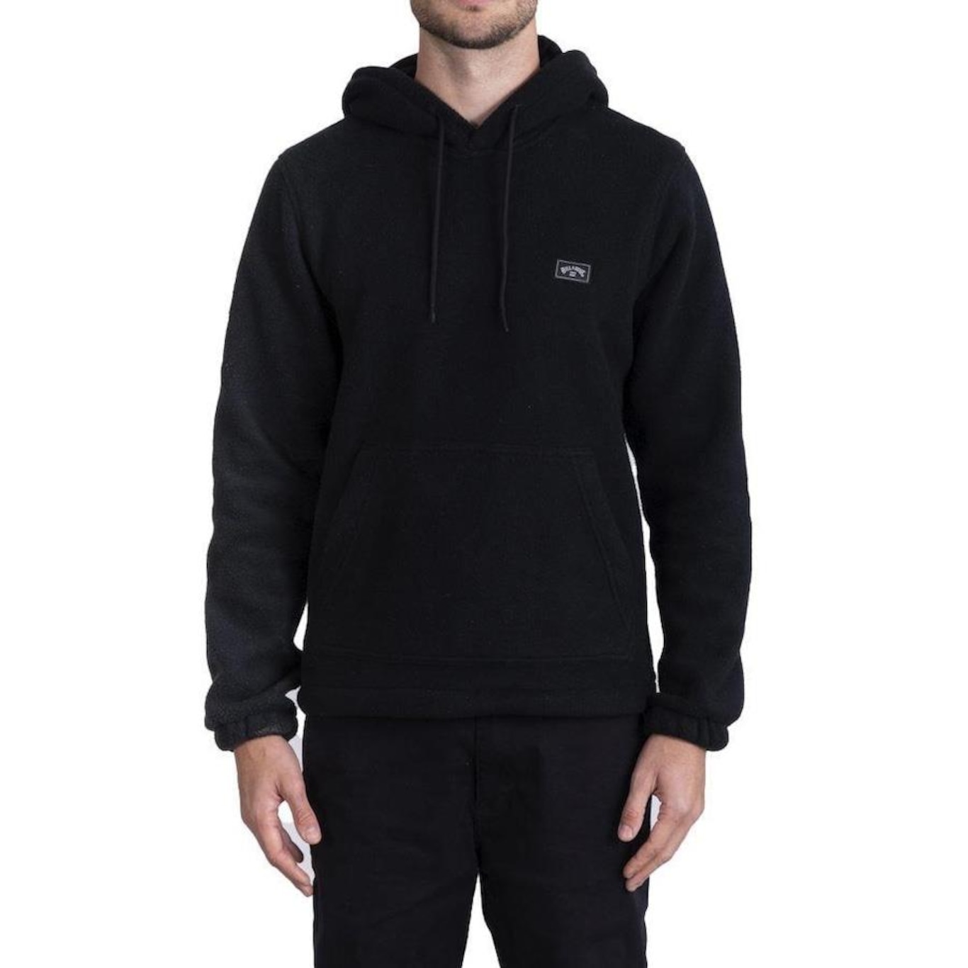 Blusão Com Capuz Billabong Canguru Polar Fleece - Masculino - Foto 1