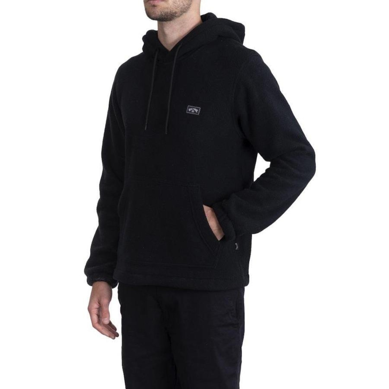 Blusão Com Capuz Billabong Canguru Polar Fleece - Masculino - Foto 3