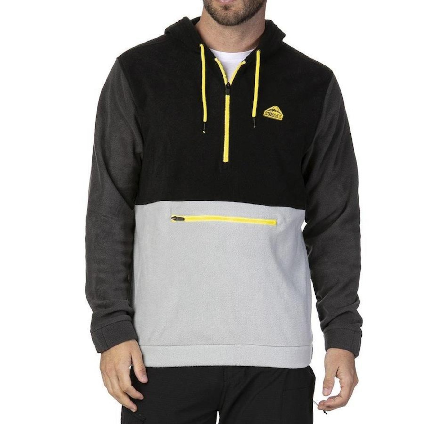 Jaqueta Com Capuz Hurley Especial Summit Windchill Imp - Masculino - Foto 1