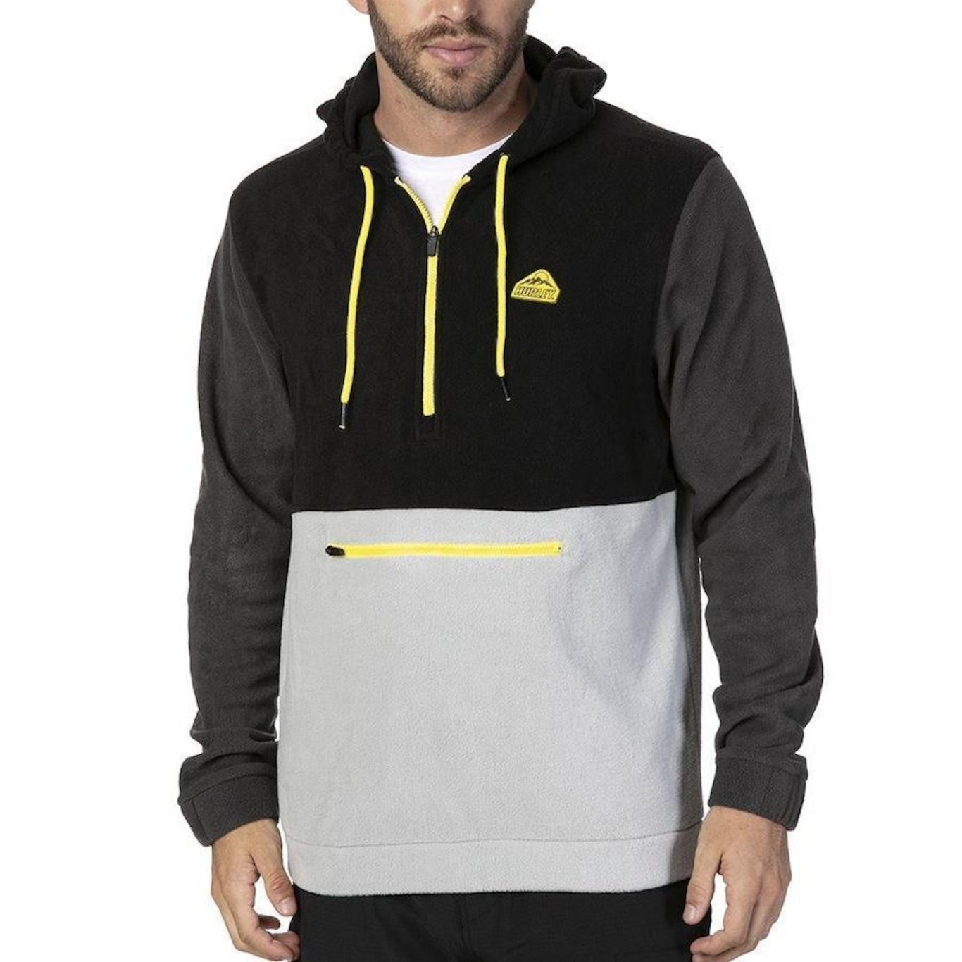 Jaqueta Com Capuz Hurley Especial Summit Windchill Imp - Masculino - Foto 4