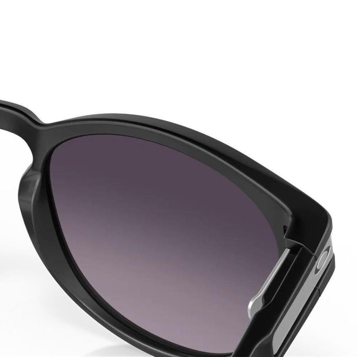 Óculos de Sol Oakley Latch Matte Black Prizm Grey Gradient - Unissex - Foto 5