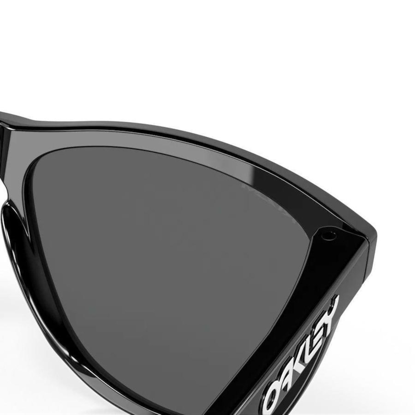 Óculos de Sol Oakley Frogskins Polished Black Prizm Black - Unissex - Foto 5