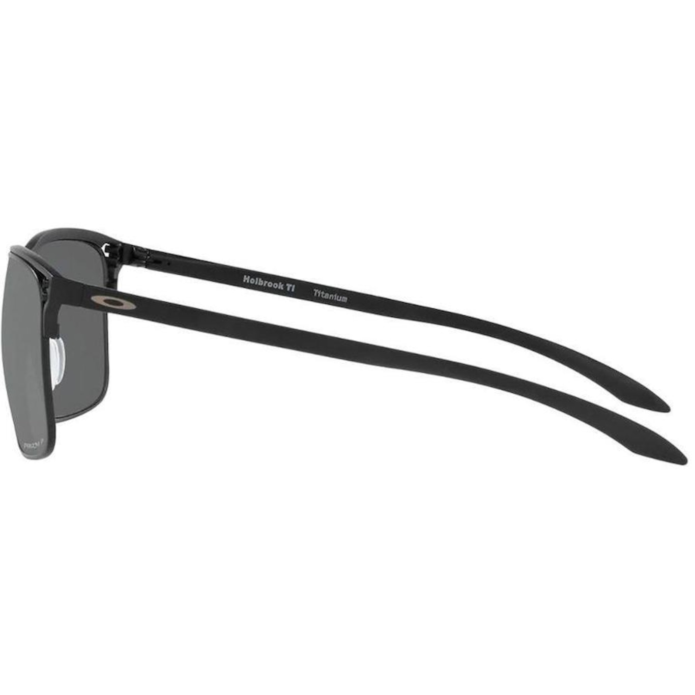 Óculos de Sol Oakley Holbrook TI Satin Black - Unissex - Foto 2